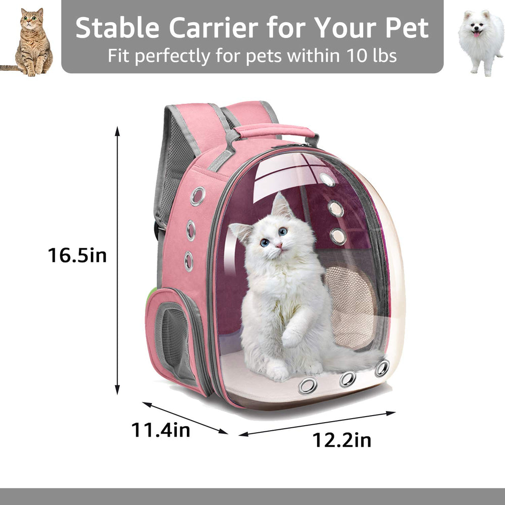 Henkelion mochila frontal y trasera para mascotas comodidad durante paseos