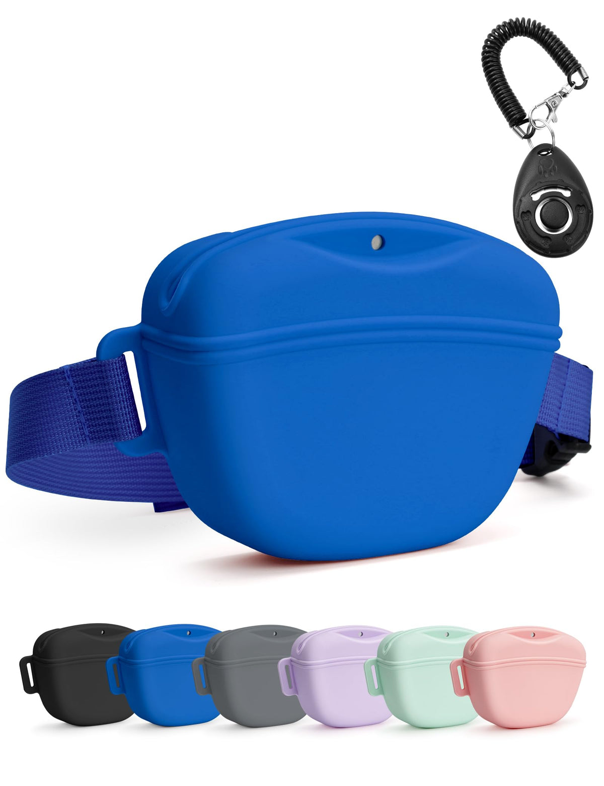 heouvo bolsa-clicker con cierre magnético para entrenamiento seguro