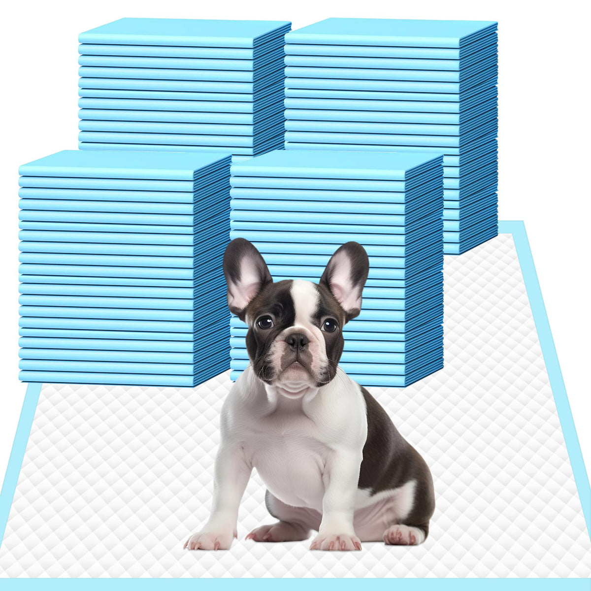 HEPPYPLUS almohadillas de entrenamiento para perros 22x23 protegen suelos