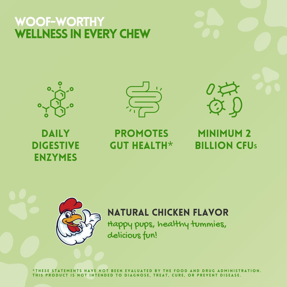 Herbion Pets: sabor pollo en formato blando para masticar facil