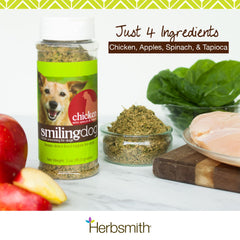 Herbsmith Kibble Seasoning ingredientes reales de frutas y verduras para perros