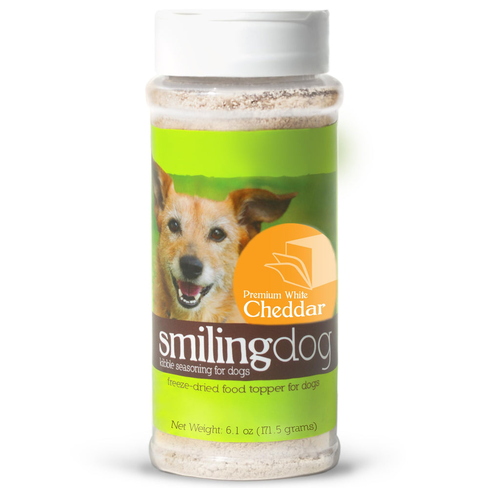Herbsmith Topper de queso deshidratado para perros, realza croquetas con sabor premium.