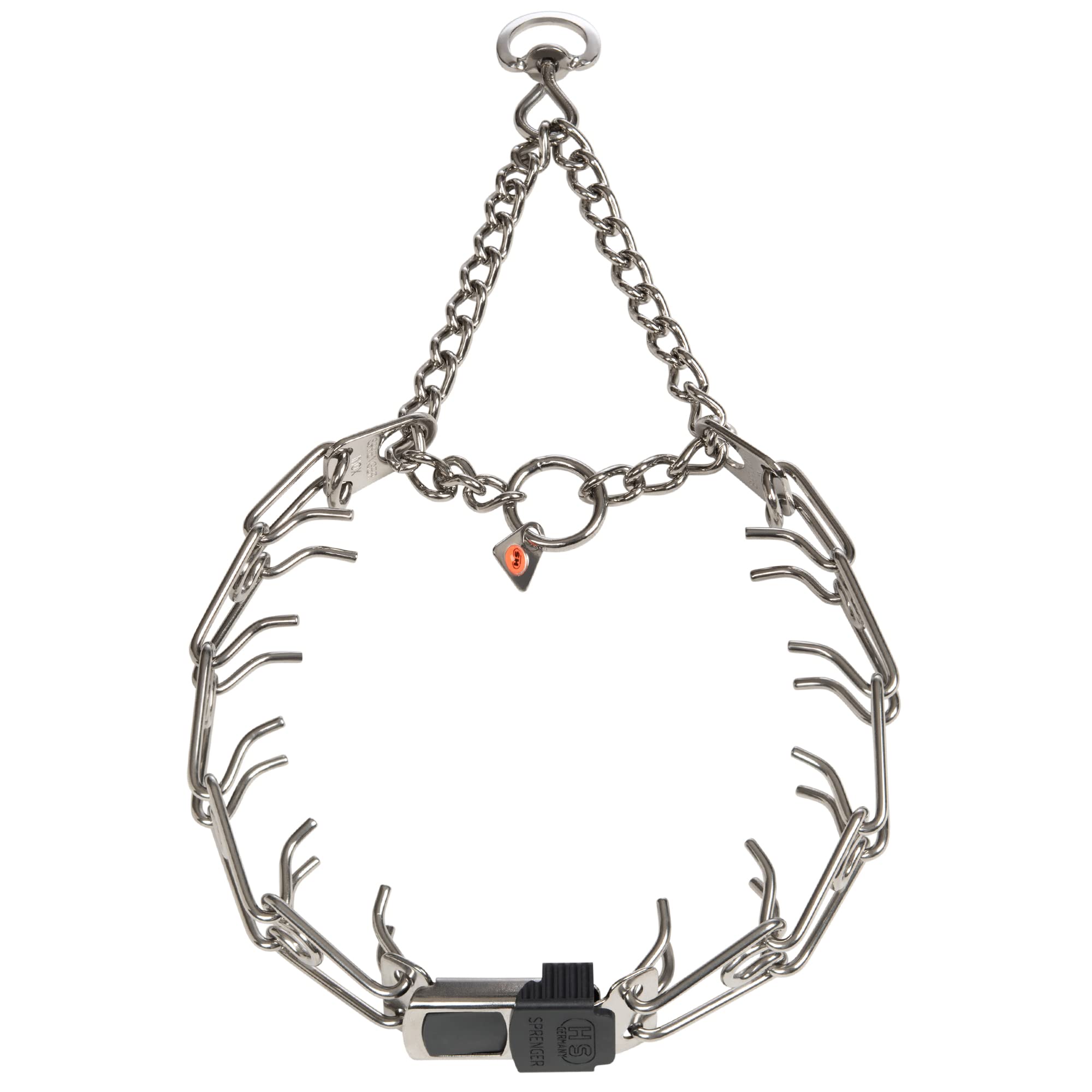 Collar Herm Sprenger con cierre rápido cliclock para colocar sin esfuerzo.