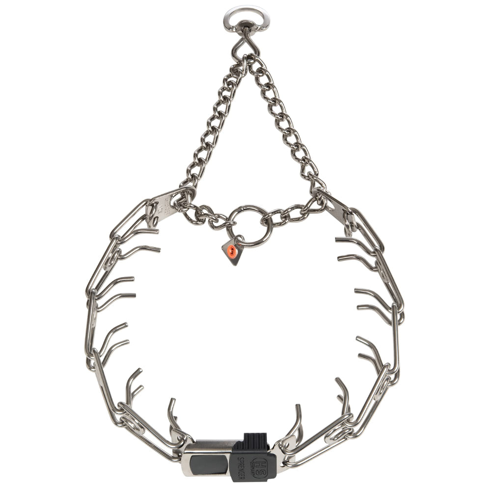 Collar Herm Sprenger con cierre rápido cliclock para colocar sin esfuerzo.