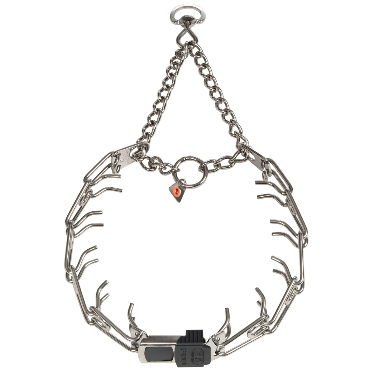 Collar Herm Sprenger con cierre rápido cliclock para colocar sin esfuerzo.