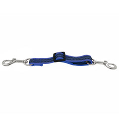 Clip de seguridad Herm Sprenger para collar prong, visibilidad azul para paseos seguros