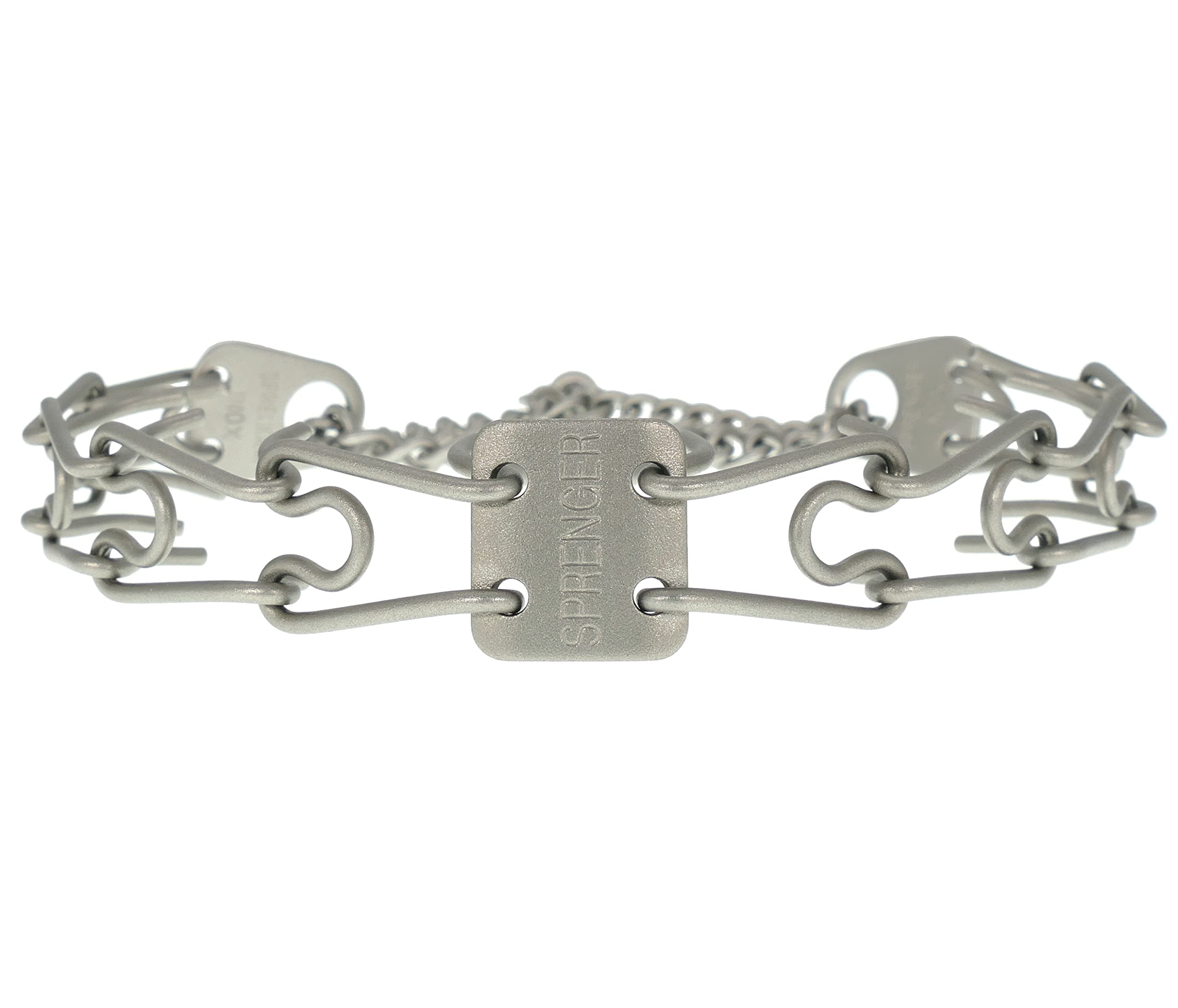 Diseño resistente de Herm Sprenger, ideal para perros pequeños con cuello fino.