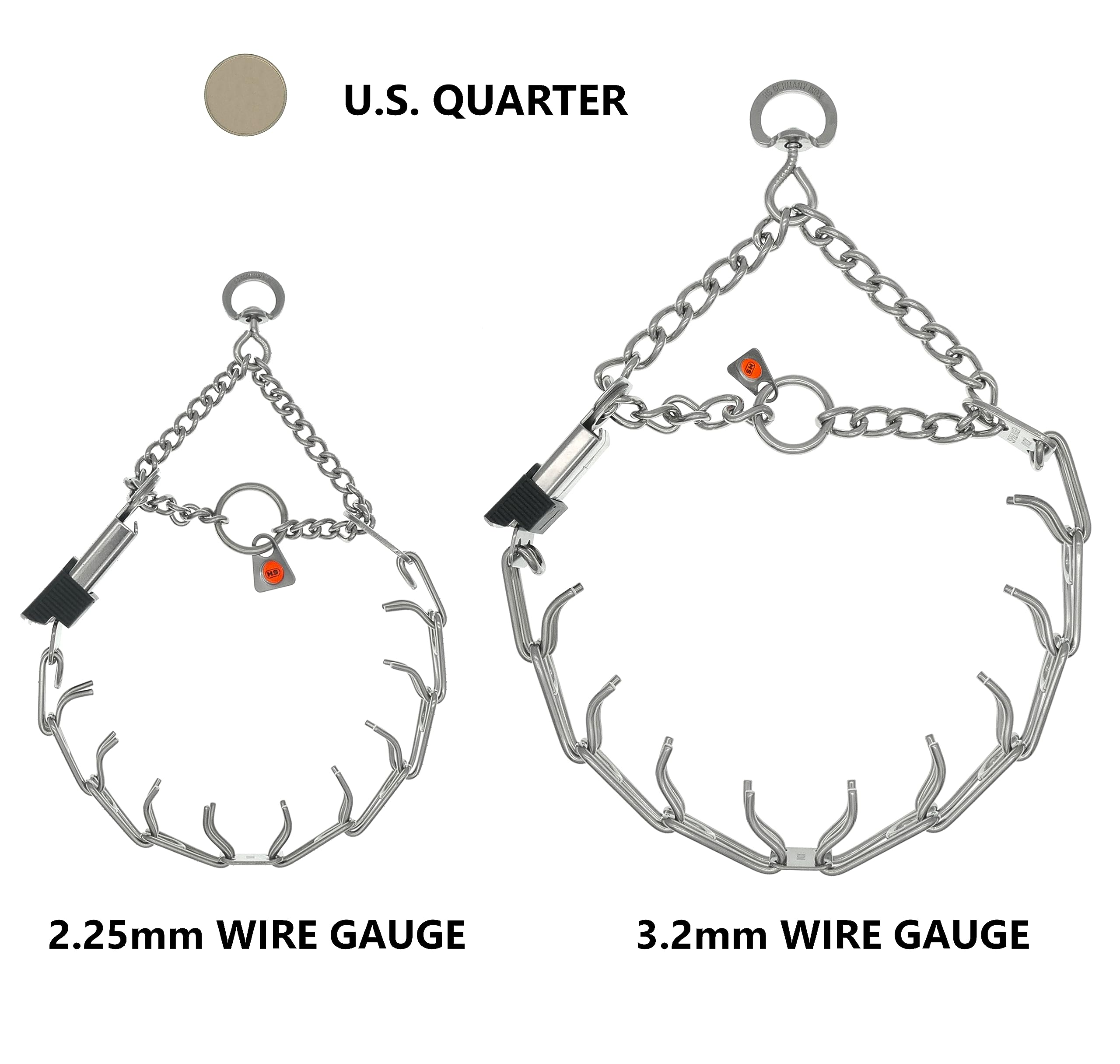 Herm Sprenger collar entrenamiento acero inoxidable duradero para uso diario
