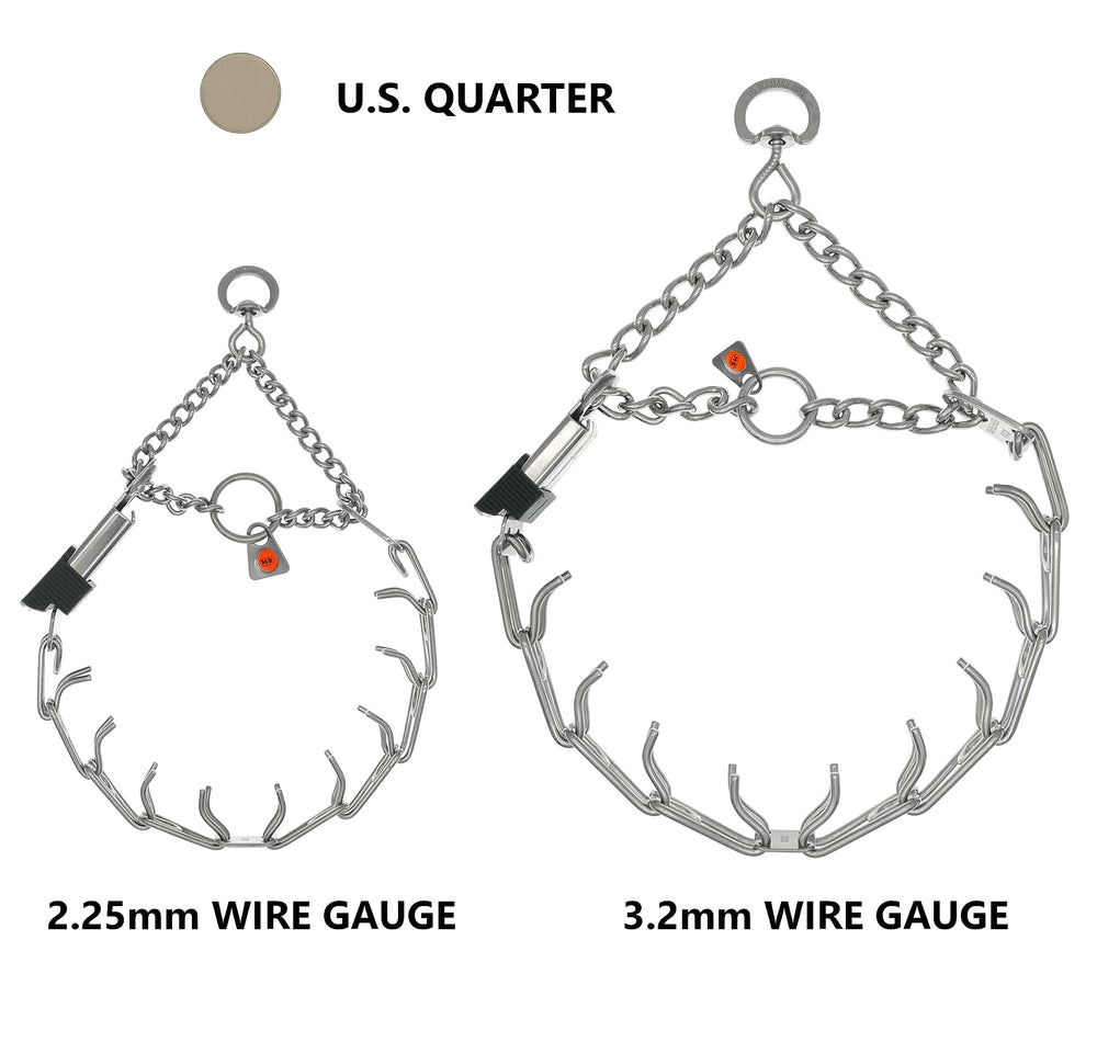 Herm Sprenger collar entrenamiento acero inoxidable duradero para uso diario
