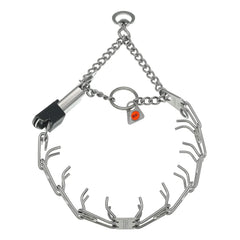 Herm Sprenger collar entrenamiento con cadena de ensamblaje para ajuste preciso