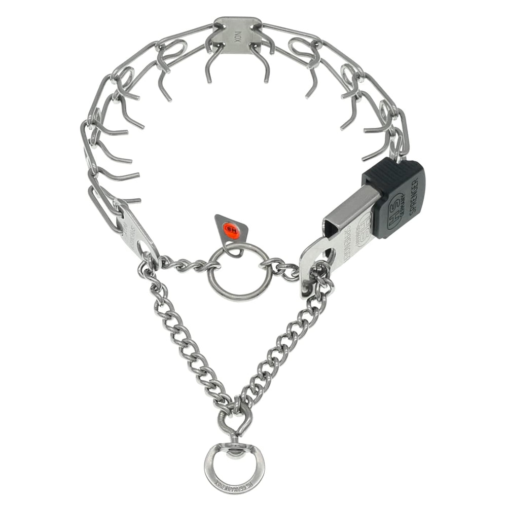 Herm Sprenger collar entrenamiento placa central para distribución de presión