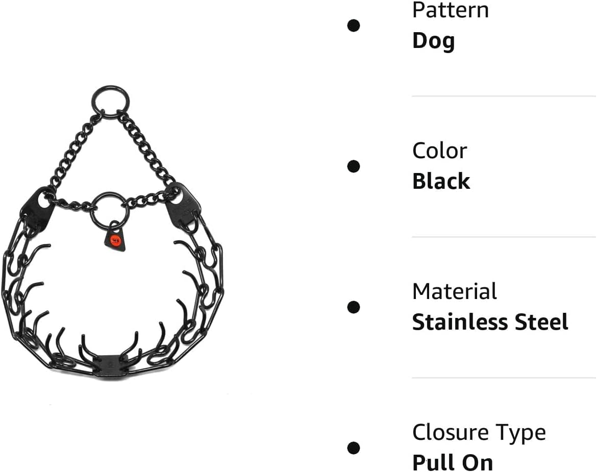 Collar Herm Sprenger para entrenamiento sin tirones en casa y durante paseos.