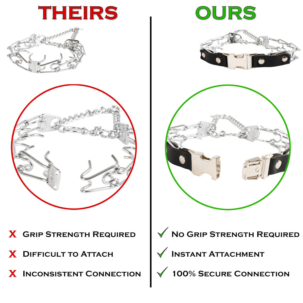 Collar para perros grandes 50-66 cm con diseño robusto y cómodo para sesiones largas