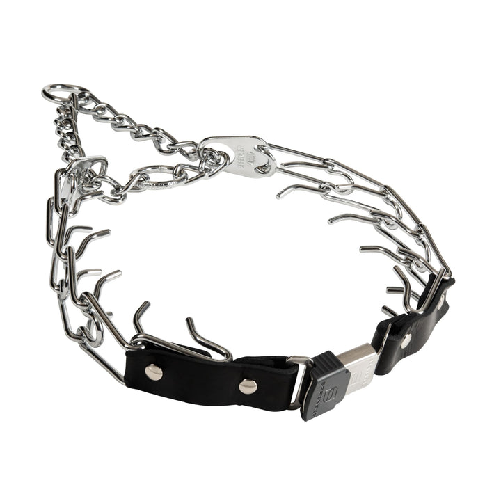 Collar Herm Sprenger con pinchos de 4 mm para entrenamiento con control preciso.
