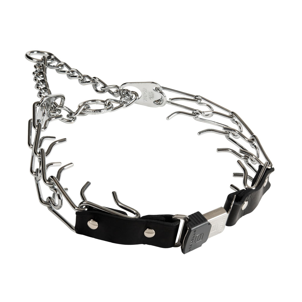Collar Herm Sprenger con pinchos de 4 mm para entrenamiento con control preciso.