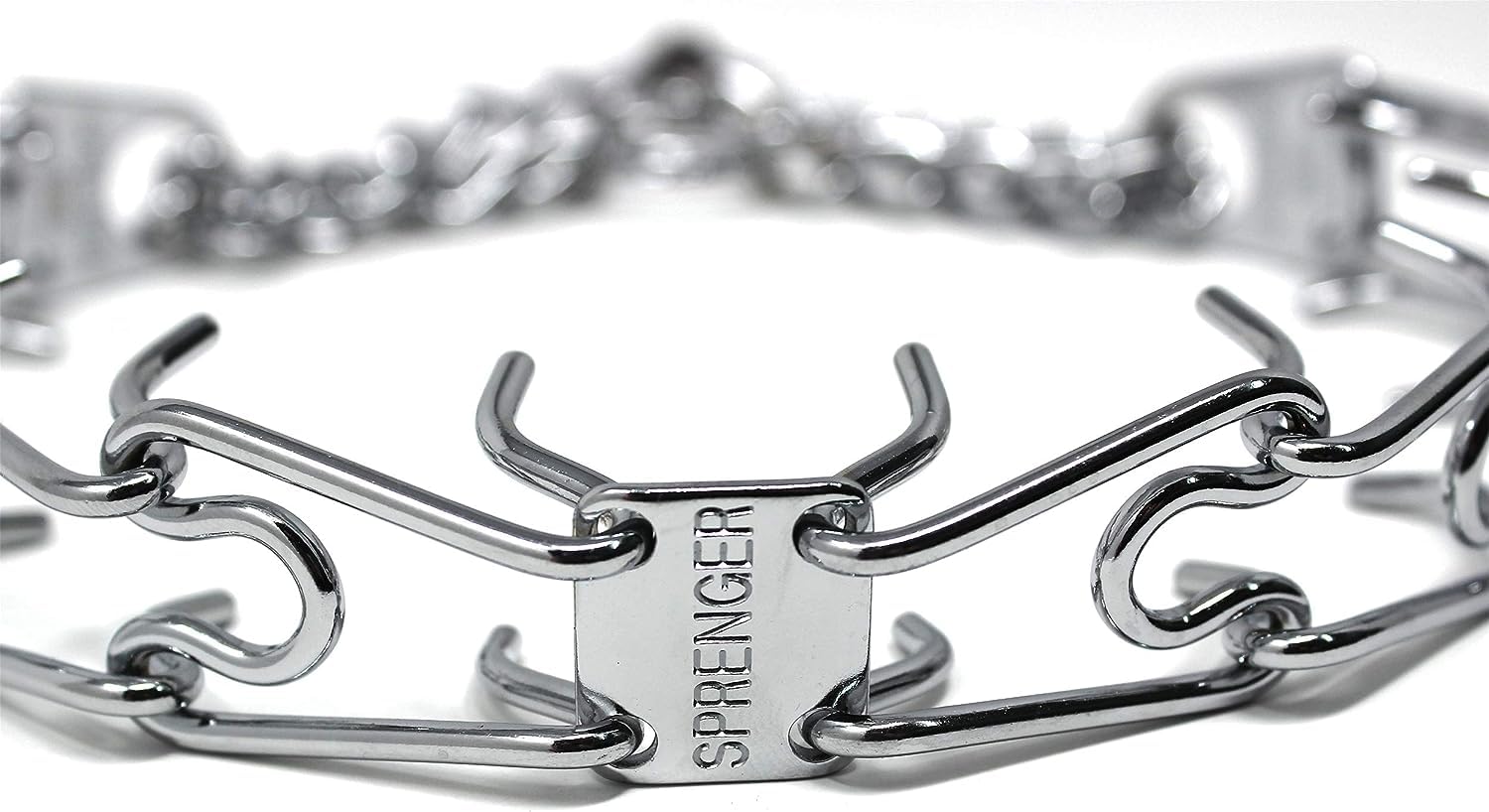 Collar de púas Herm Sprenger, diseño alemán de alta calidad para uso profesional.