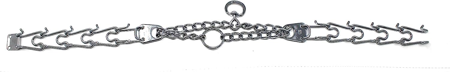 Collar de púas Herm Sprenger, entrada fácil para ponérselo sin esfuerzo.