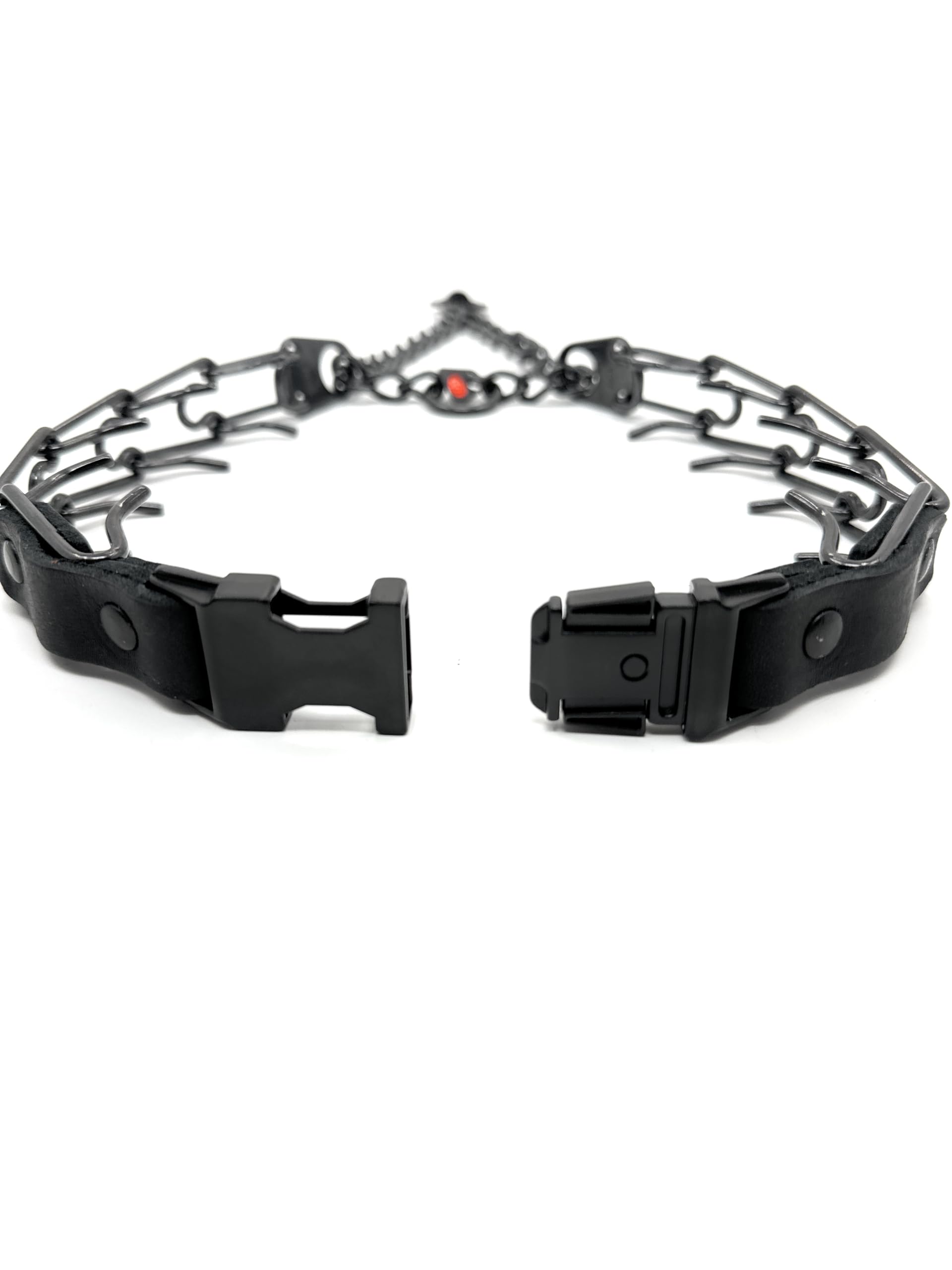 Herm Sprenger collar de púas con anillo giratorio y ajuste fácil