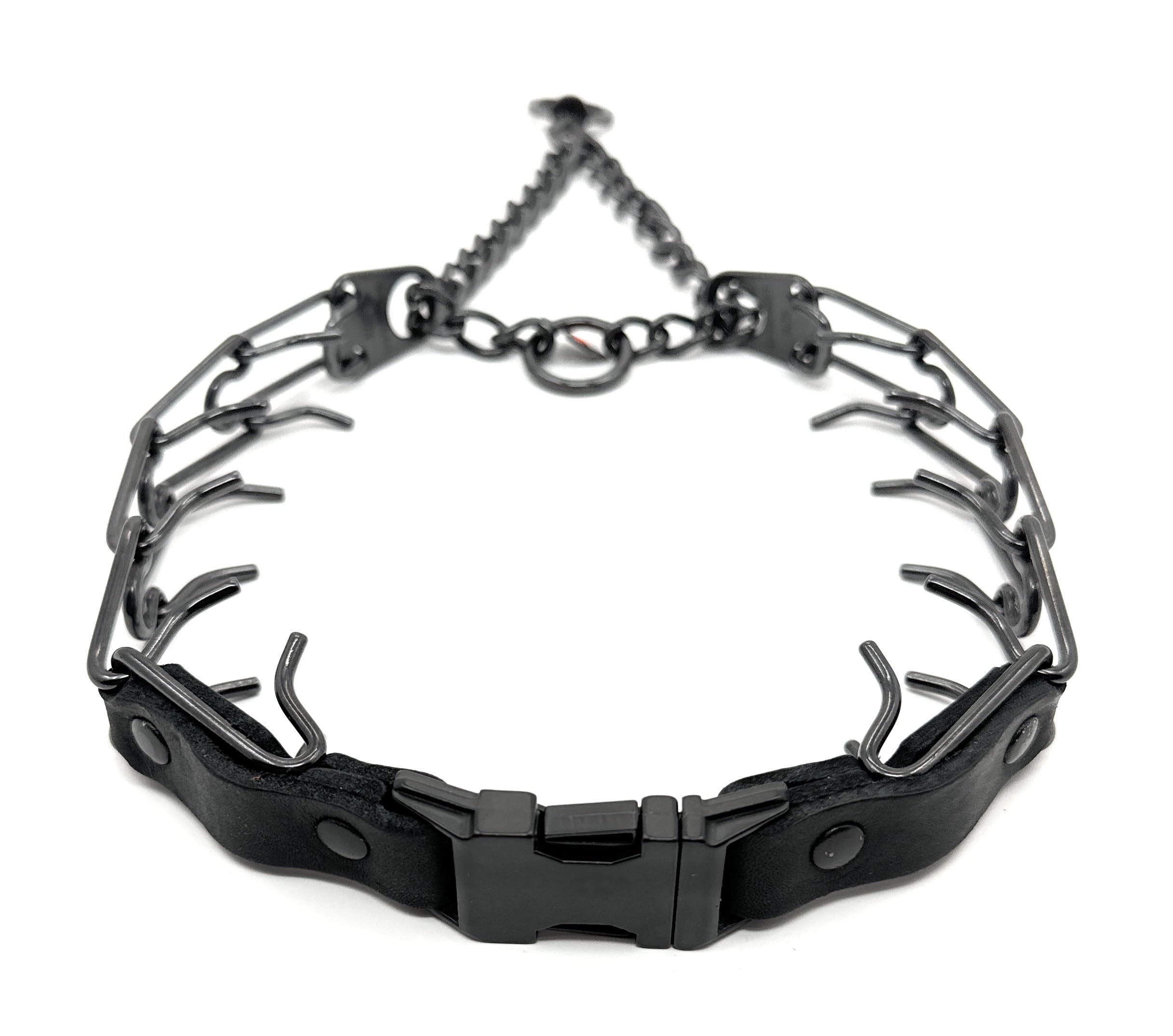 Herm Sprenger collar de púas con cierre rápido para paseos sin enredos