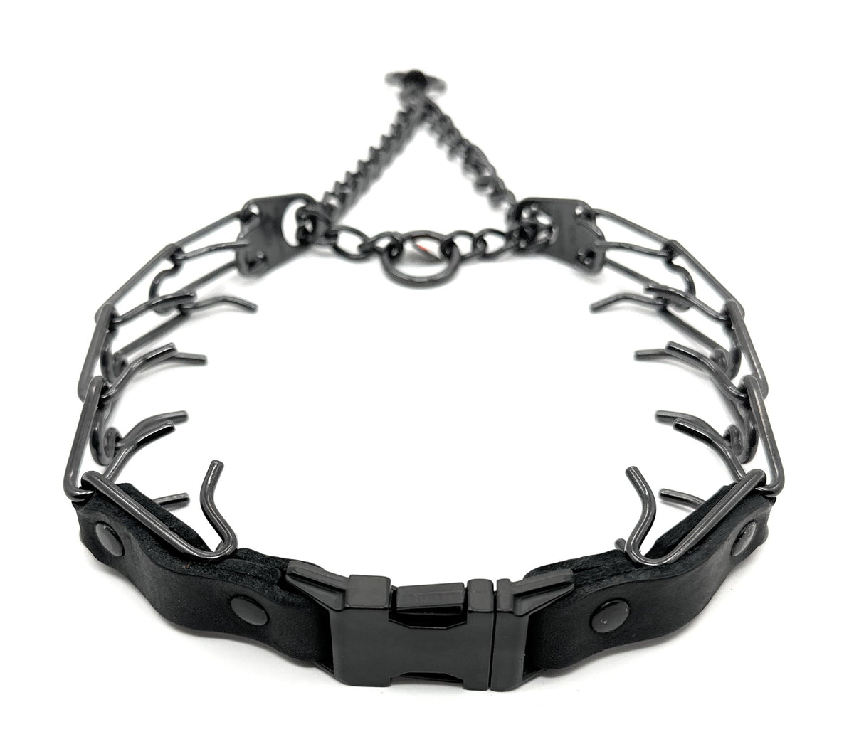 Herm Sprenger collar de púas con cierre rápido para paseos sin enredos
