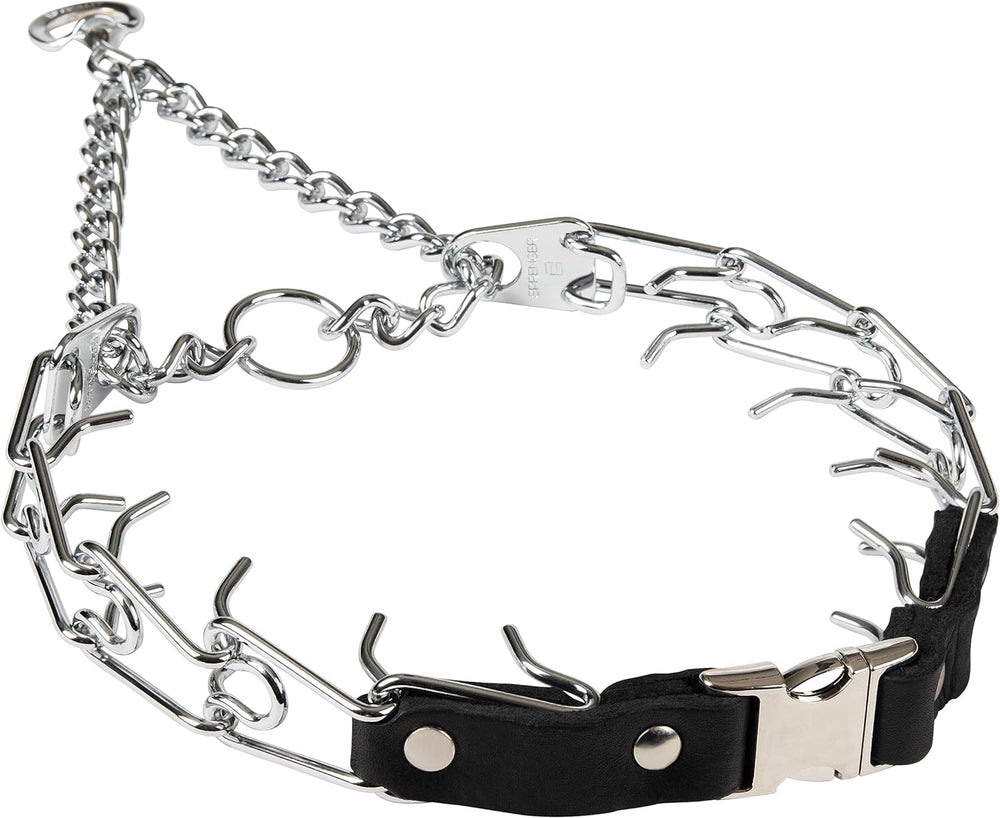 Collar Herm Sprenger de puntas con cierre rápido para entrenamiento controlado