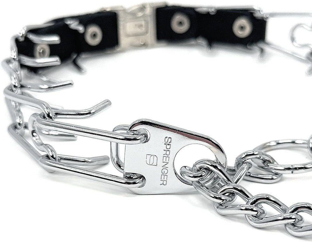 Collar XL Herm Sprenger para cuellos 66-76 cm con ajuste seguro