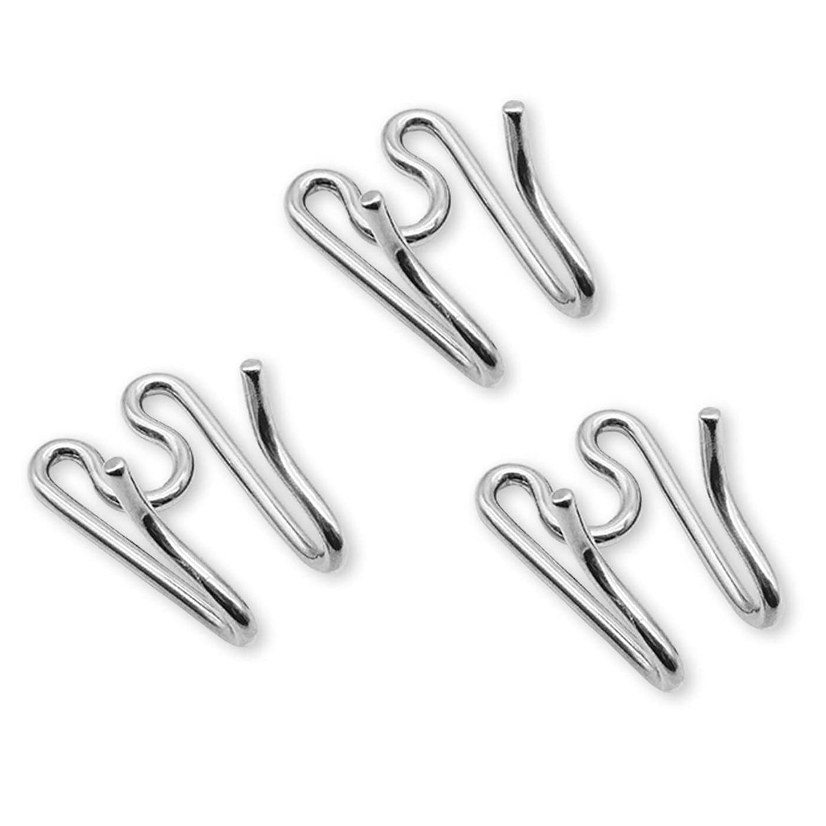 Enlaces medios de acero inoxidable 2.25 mm de Herm Sprenger para collar Ultra-Plus, ajuste seguro.