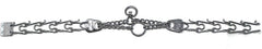 Herm Sprenger Ultra-Plus collar con eslabones removibles para ajuste