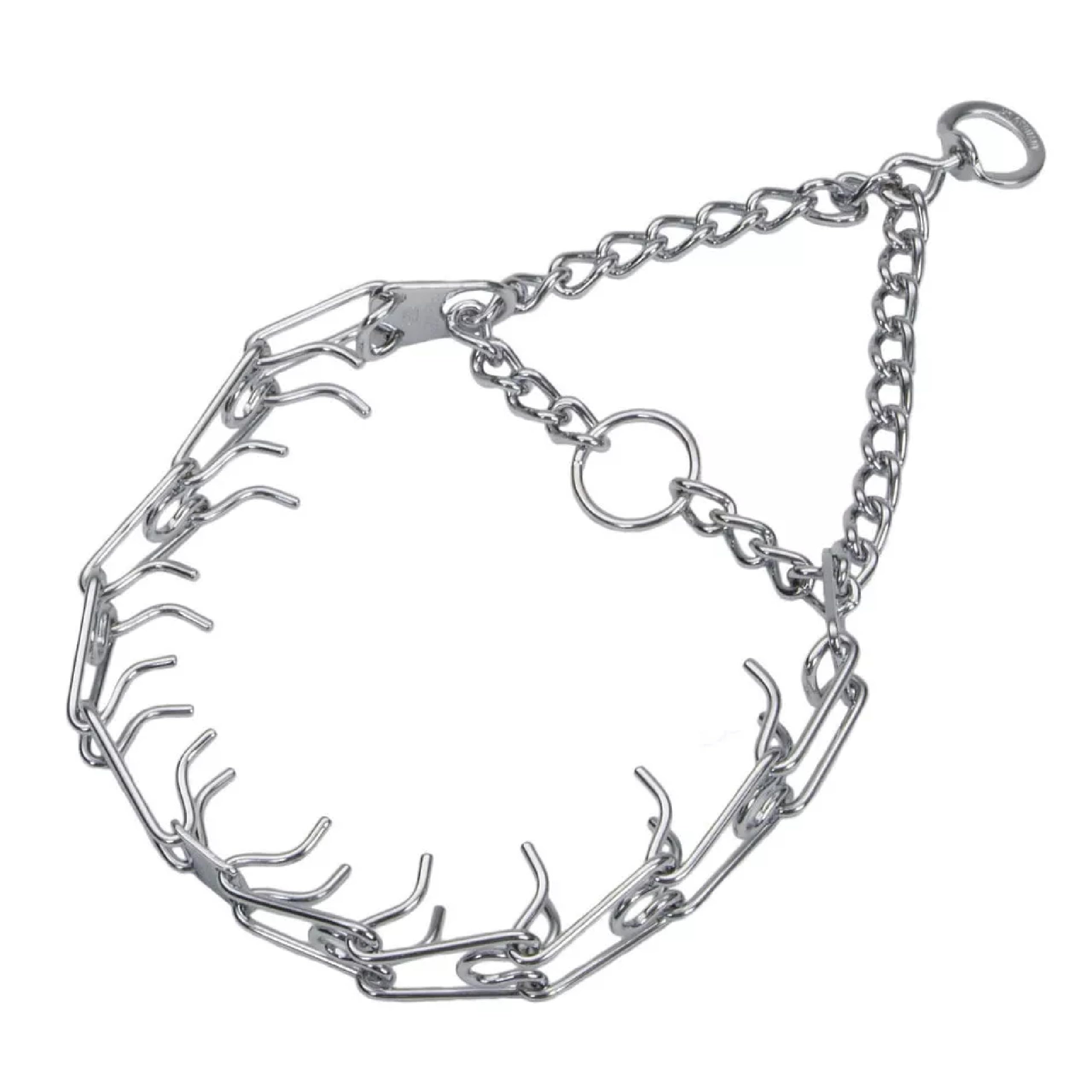 Collar prong Herm Sprenger Ultra-Plus con cierre seguro para mayor control.