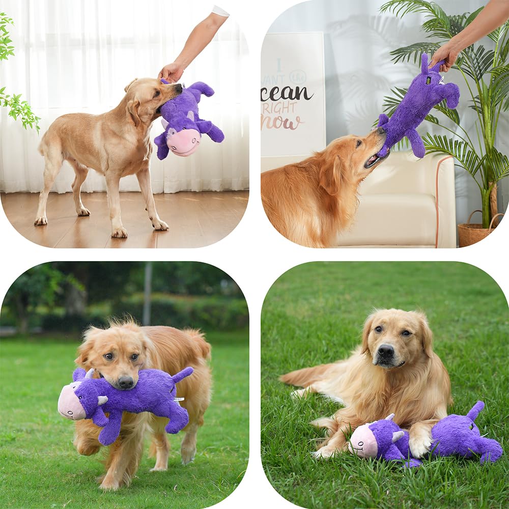 Hero Giant Chuckles juguete XL: ideal para perros grandes con juego seguro.