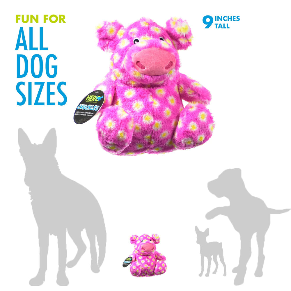 Hero Chuckles sonido 3 en 1: juguete interactivo para perros.