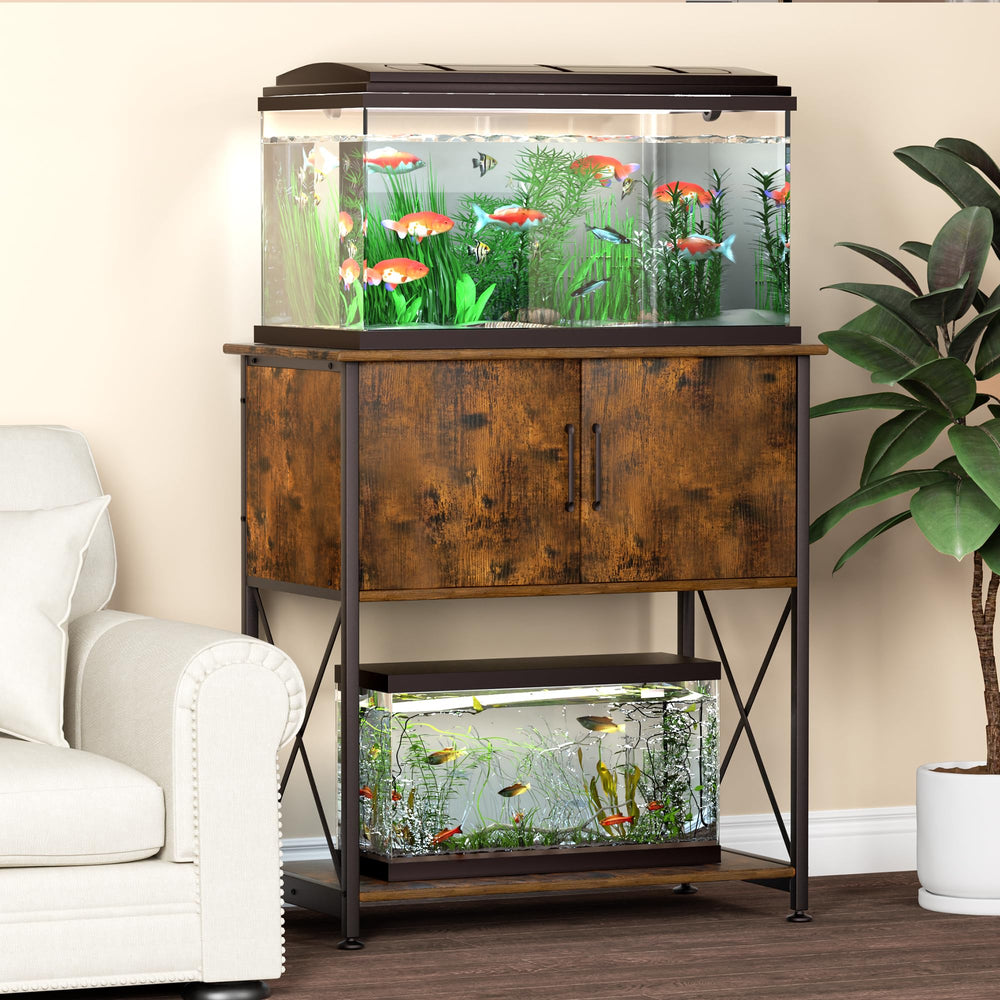 Herture: superficie de 30.7 x 16.5 pulgadas para acuario, visualización amplia.