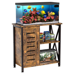 Herture soporte para acuario 20-29 galones con base estable para tanques grandes