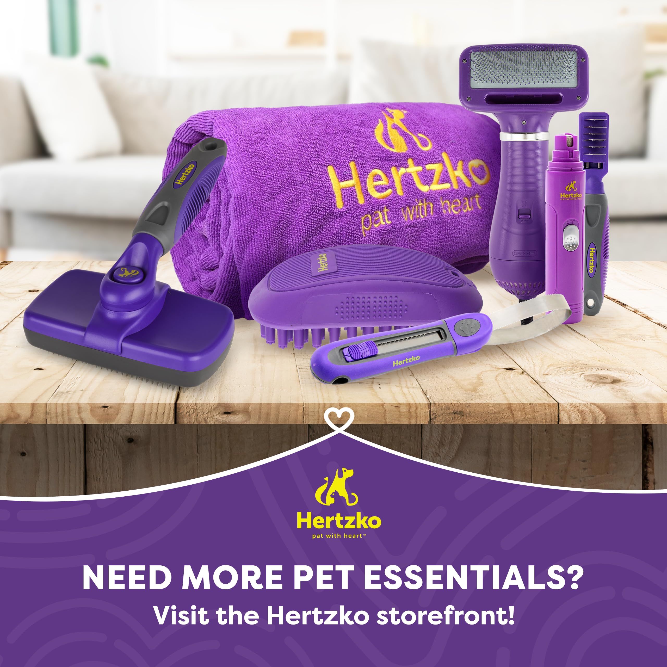 Incluye rollo inicial de bolsas para empezar con Hertzko.
