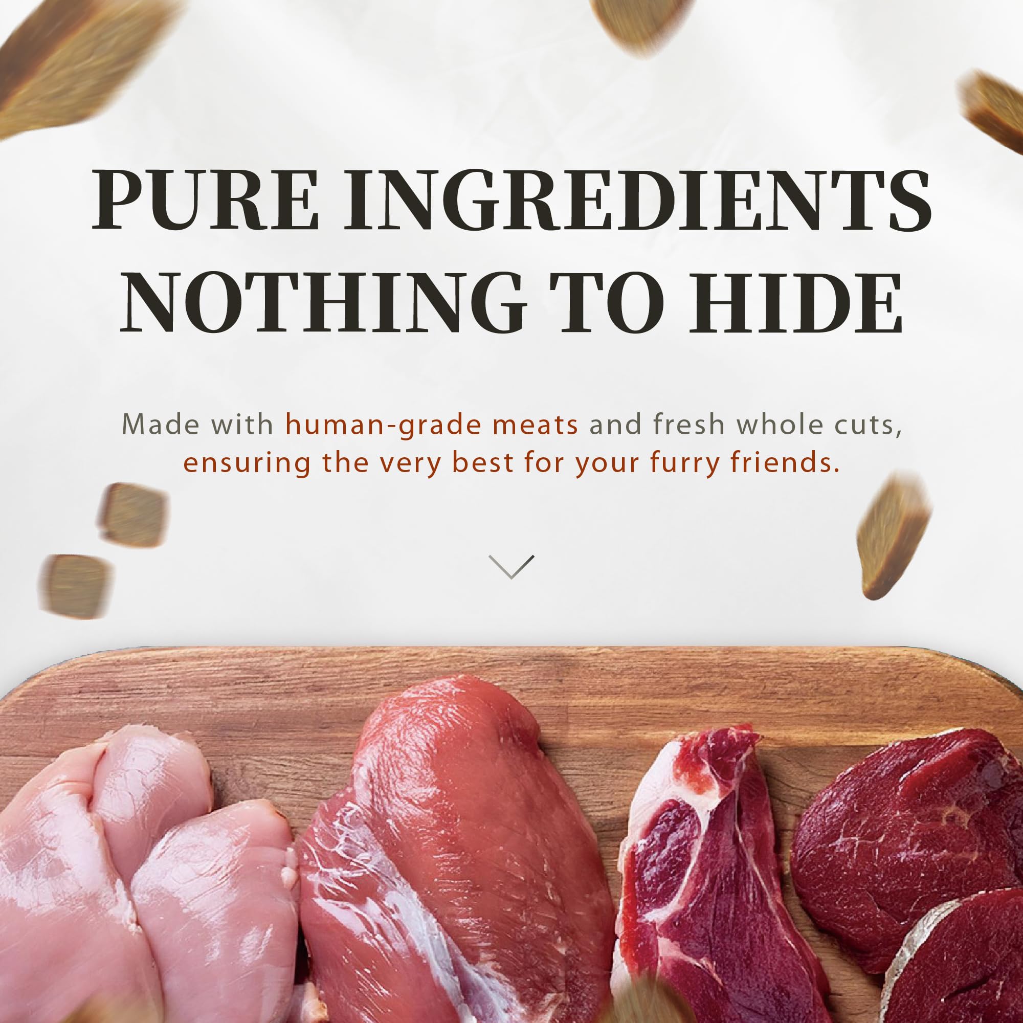 Herz Fórmula con ingredientes limitados, una opción simple para la alimentación diaria.
