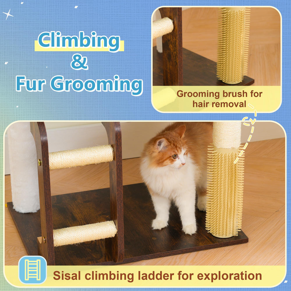 Hey-brother arbol-gato-madera escalera sisal facilita acceso