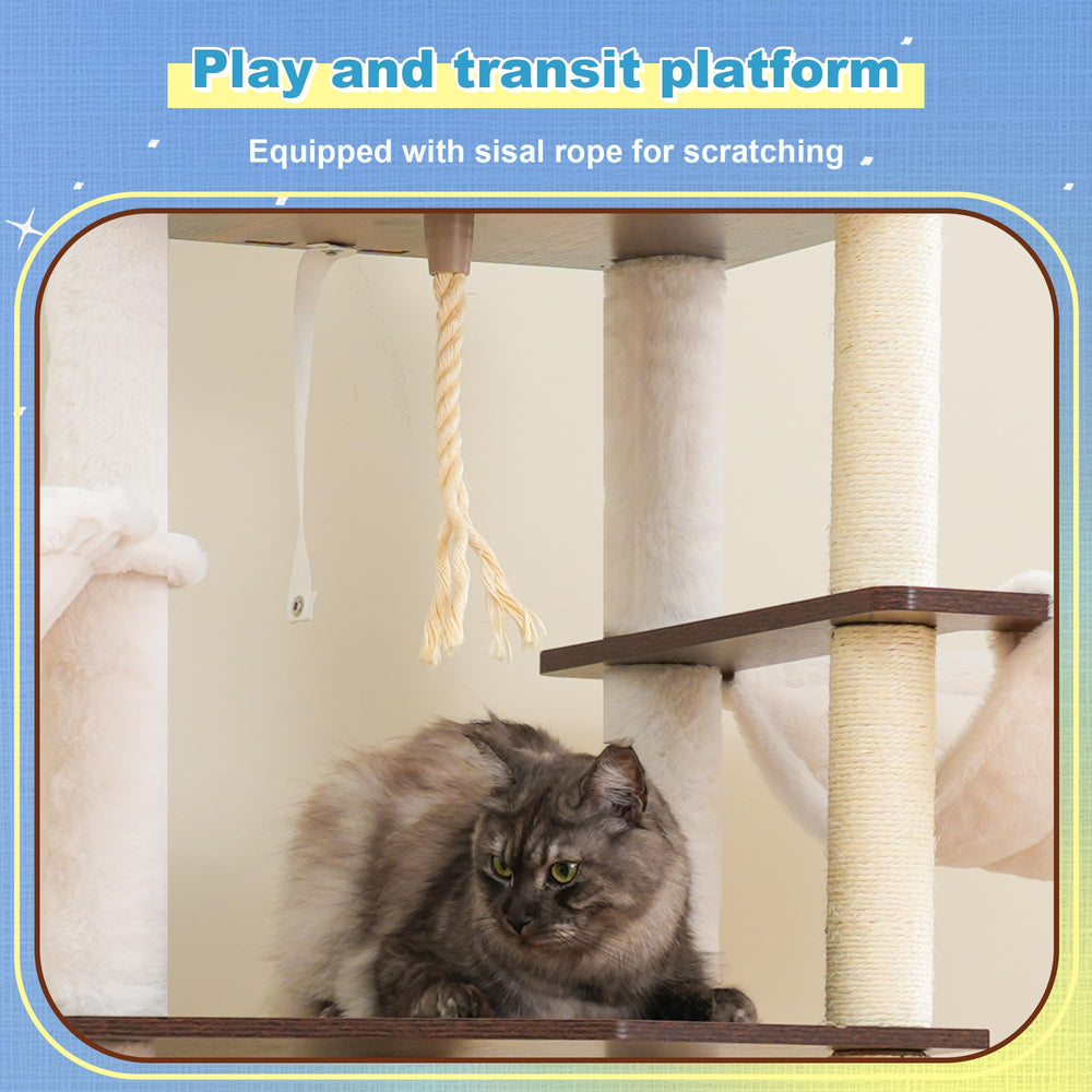 Hey-brother arbol-gato-madera hamaca unica para balance y relax