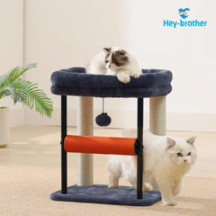 Hey-brother arbol gatos: columnas de sisal para rascar natural y duradero.