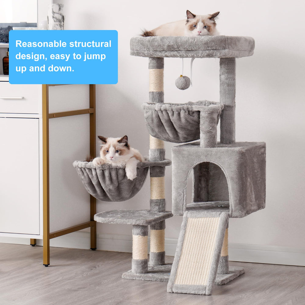 Hey-brother árbol para gatos fijaciones anti-caída para seguridad