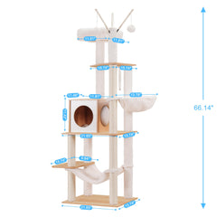 Hey-brother árbol de gatos, plataforma acolchada, ideal para observar
