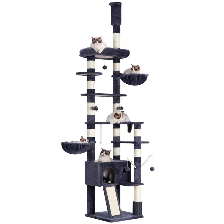 Hey-brother árbol-gato altura-ajustable ideal para explorar espacio vertical