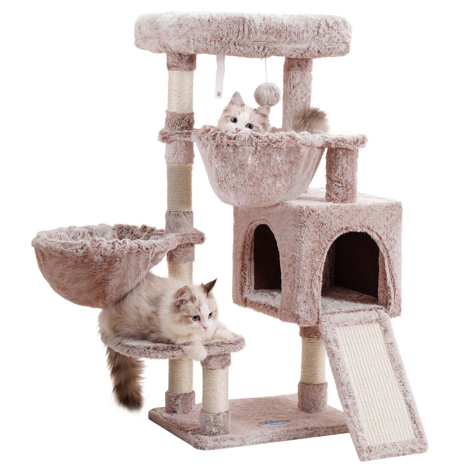 Hey-brother árbol para gatos: estructura estable para trepar y observar