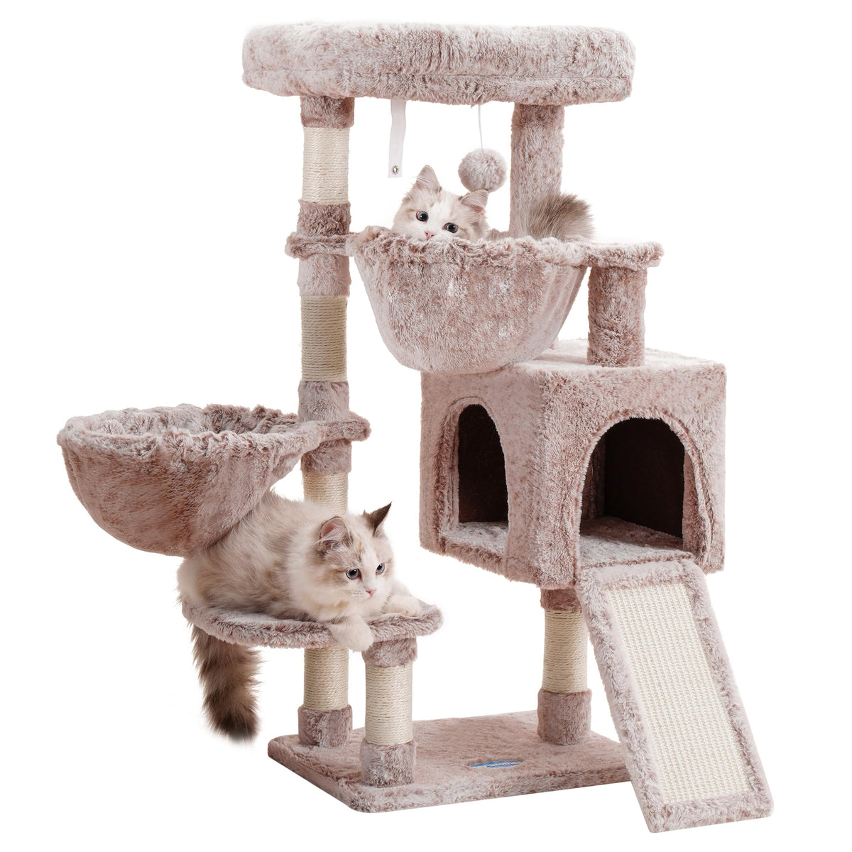 Hey-brother árbol para gatos: estructura estable para trepar y observar