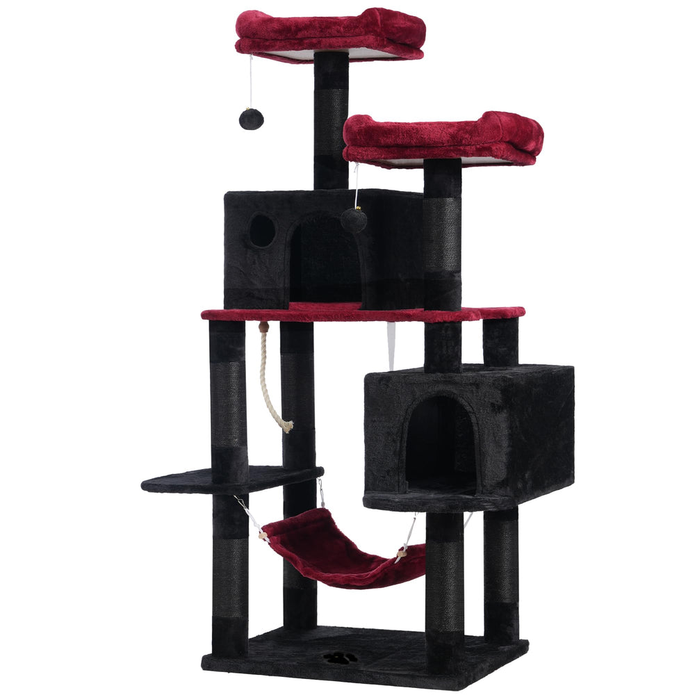 Hey-brother arbol gato multi-niveles con sisal para arañar
