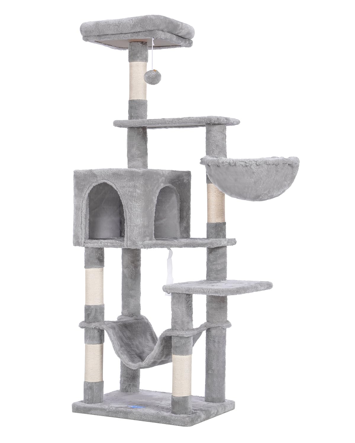 Hey-brother kit-antivuelco-torre: seguridad adicional para hogares con varios felinos.