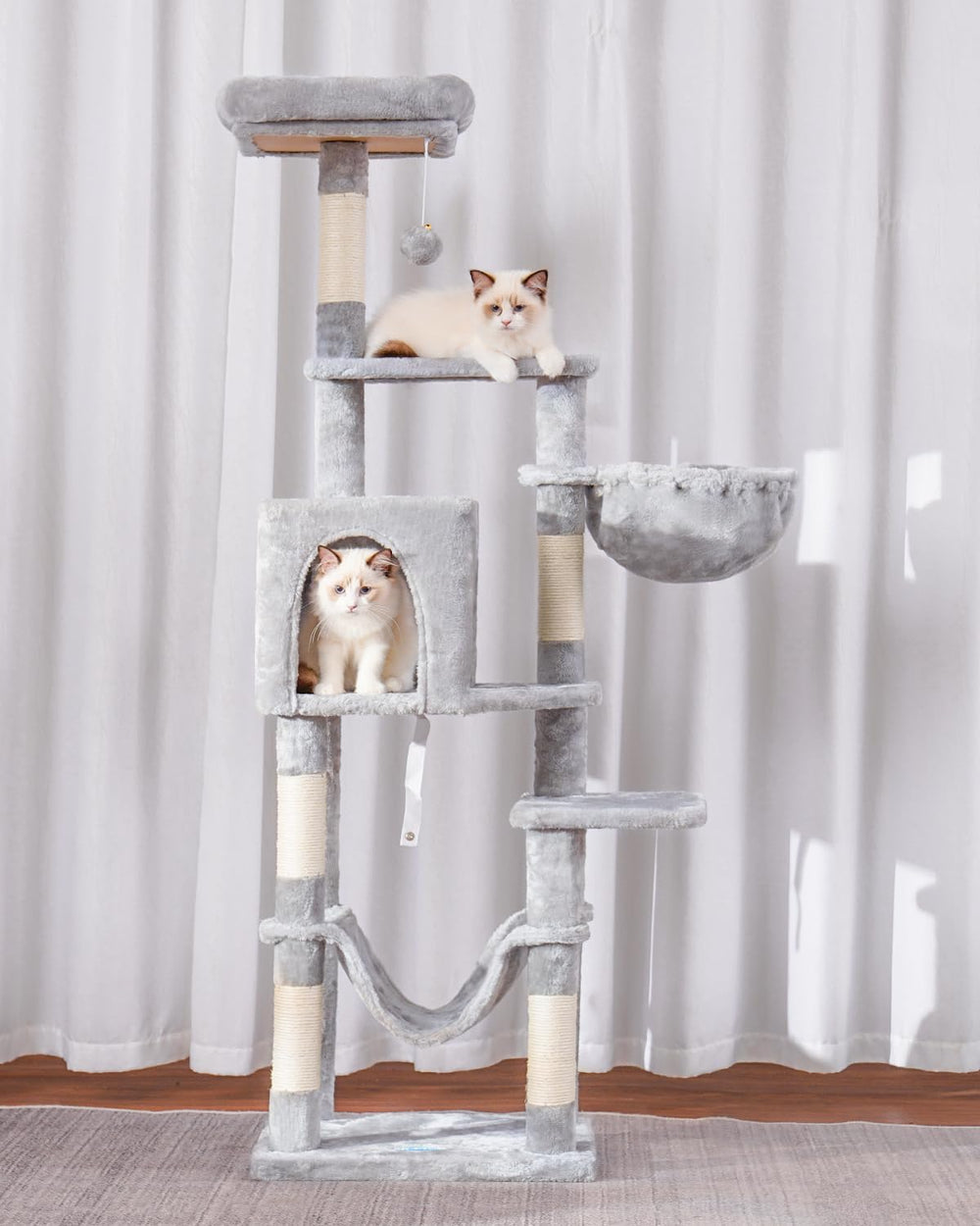 Hey-brother paso-escalada-lateral: ayuda a subir y bajar con facilidad para gatos mayores.