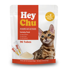 HEY CHU tubitos apretables de atún, snack sabroso y práctico para entrenamientos.
