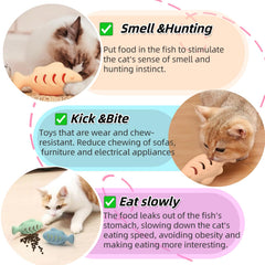 Hey Jumi: bola de hierba gatera para gato, proporciona estimulación sensorial.