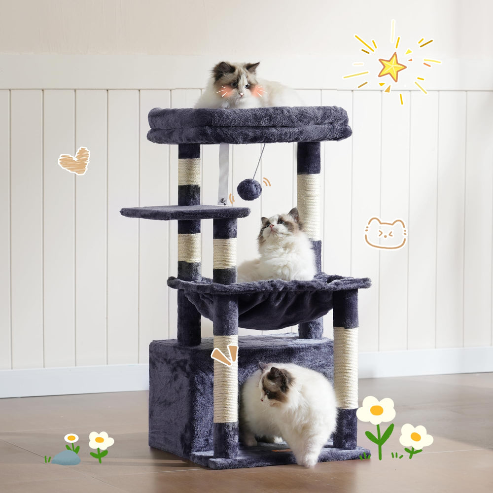 Heybly Arbol Gato: base estable para seguridad al subir