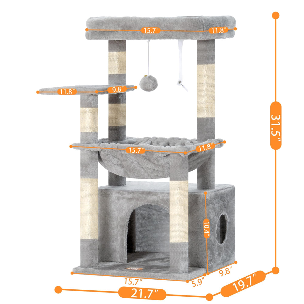 Heybly base estable ofrece seguridad durante trepar y descansar.